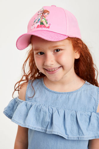 Kız Çocuk Frozen Lisanslı Şapka