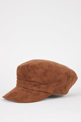 Women Suede Cap Hat
