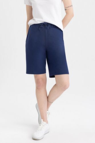 Regular Fit Basic Bermuda Şort