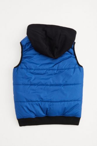 Boys blue store puffer vest