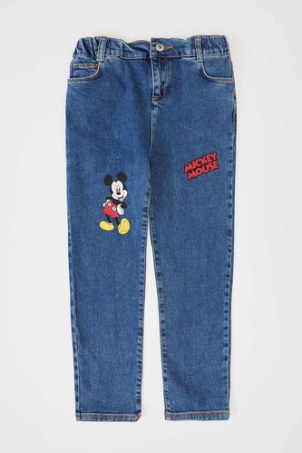 Girl Mickey Mouse Licenced Denim Jean