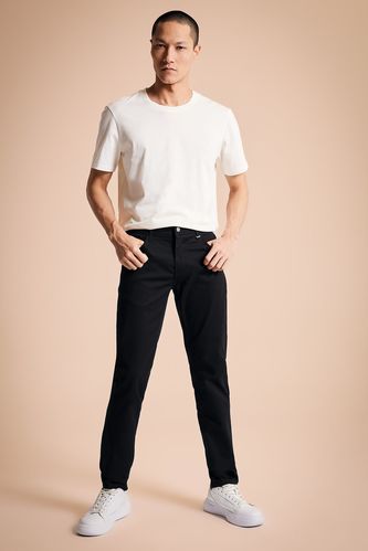 Extra Slim Fit Chino Canvas Trousers