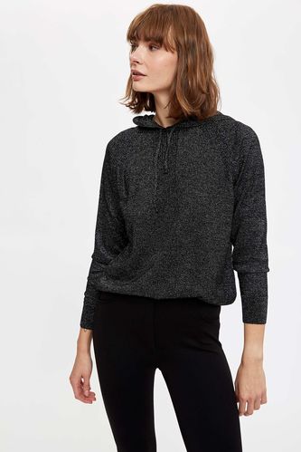 Relax Fit Hooded Jumper