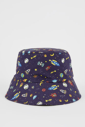 Space Print Bucket Hat