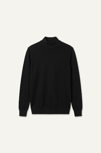 Slim Fit Knitted Turtleneck Sweater
