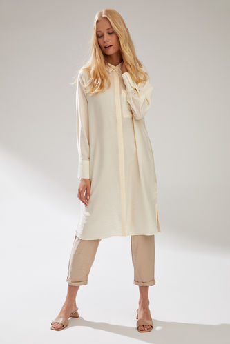 Long Sleeve Tunic with Pocket Details