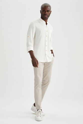 Regular Fit Woven Trousers