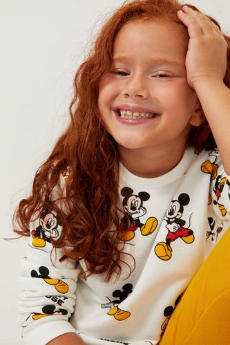 Girl Mickey Mouse Licensed Sweatshirt