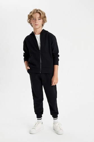 Young Boys - Teen Boys Black Boy Black School Sweatpants