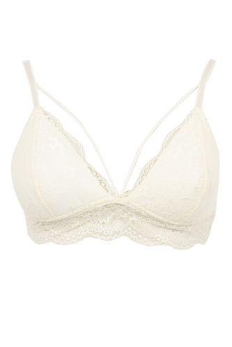 Strappy Full Padded Lace Bra