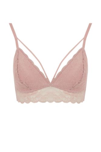 DeFacto Triangle bra - bordeaux 