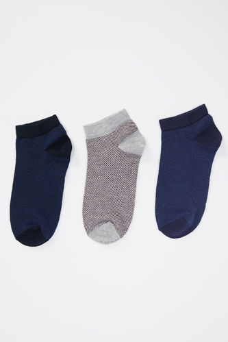 3 Pack Booties Socks