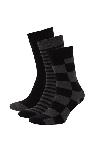 3 Pack Patterned Socks