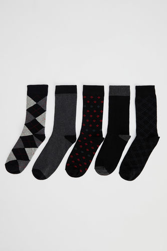 Patterned 5-piece Socks