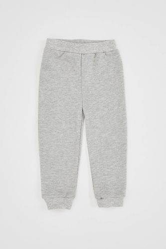 Relax Fit Shirred Knit Sweatpants
