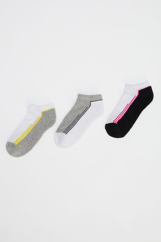 Havlu Tabanlı 3'lü Patik Çorap