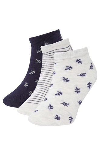 Шкарпетки з принтом для жінок, 3 пари