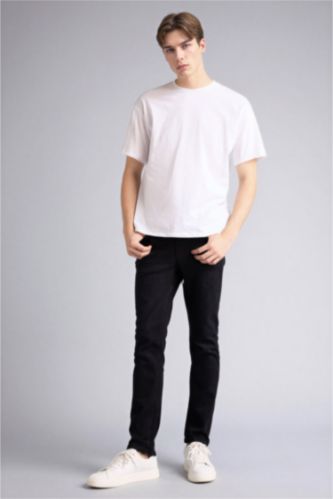 بنطلون جينز بيدرو سليم فيت برجل ضيقة