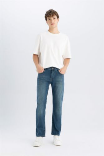 Man Dark Green Sergio Regular Fit Trousers