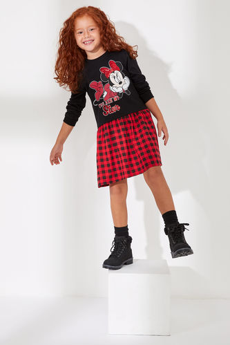 Girl Minnie Mouse Licenced Knit Dress