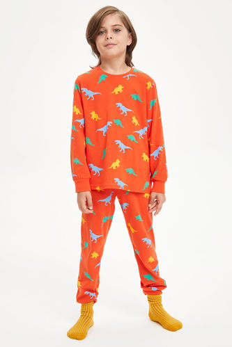 Costume De Pyjama Ýmprimé Dinosaure Garçon