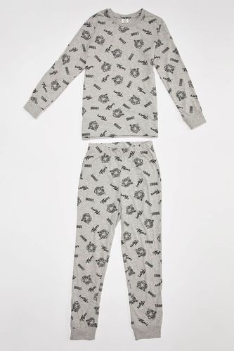 Boy Tiger Printed Pajamas Suit