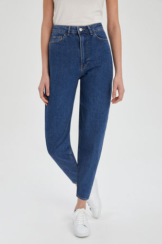 Extra High-Waist Slim Slouchy Trousers