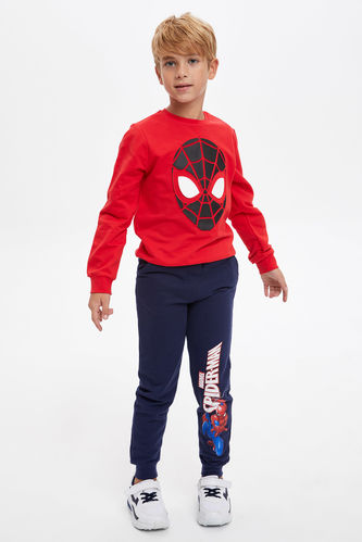 Boy's Spiderman Licensed Relax Fit Trousers
