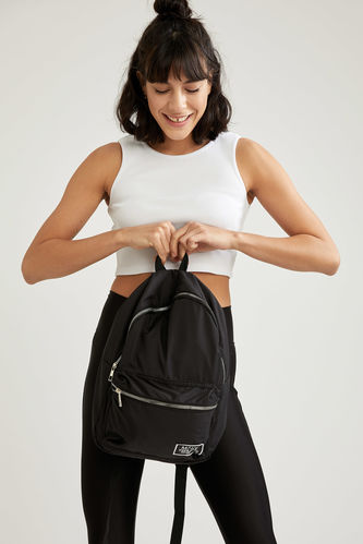 Рюкзак с принтом надписью для женщин, DeFactoFit