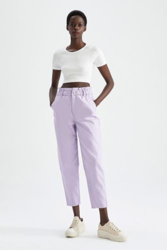 Zara store lilac trousers