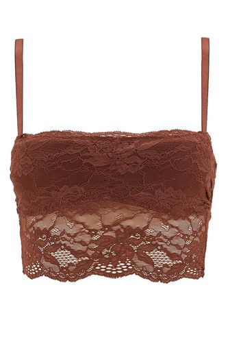 Lace Strapless Bralet