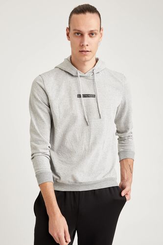 Kapüşonlu Spor Sweatshirt