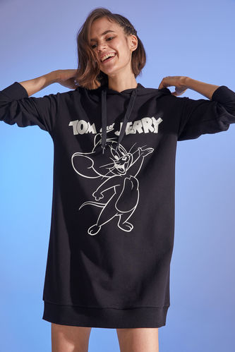 Tom And Jerry Licenced Hooded Dress