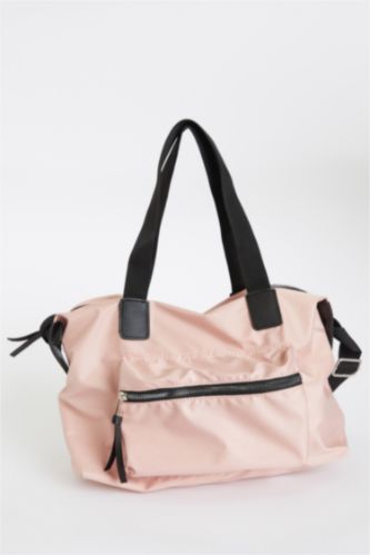 Pembe Kadin Kadin Capraz Askili Kol Cantasi 2337582 Defacto