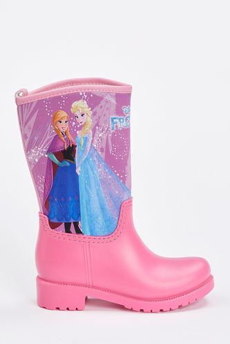 Girls Frozen Licensed Rain Boots