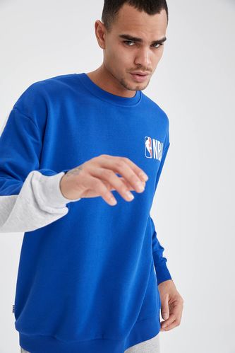 Sweatshirt oversize unisexe sous licence NBA