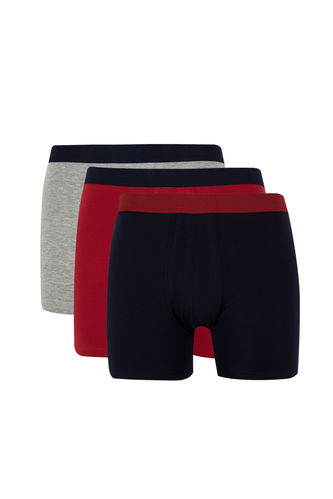 3 piece Long Fit Knitted Boxer