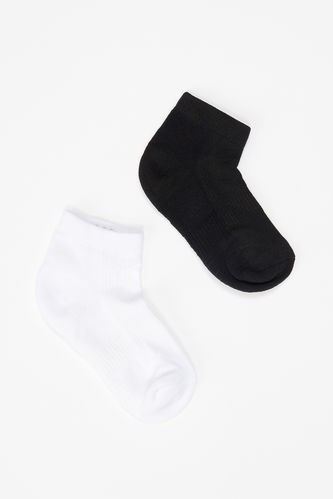 Kız Çocuk Taban Altı Havlulu 2'li Soket Çorap