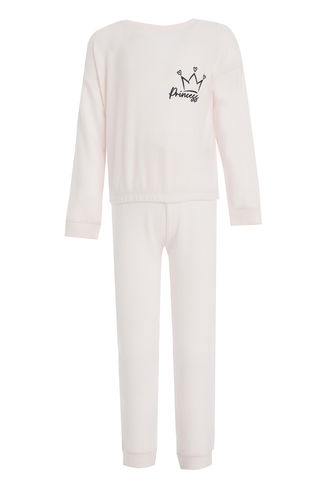 Kız Çocuk Regular Fit Uzun Kollu Pijama Takımı