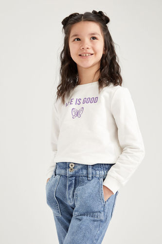 Girl Printed Sweatshirt
