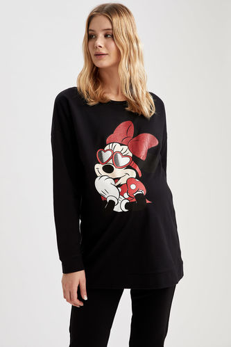 Disney  Hamile %100 Pamuk Sweatshirt