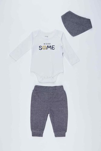 Baby Boy Printed Long Sleeve Sweatshirt 2-Pack Set