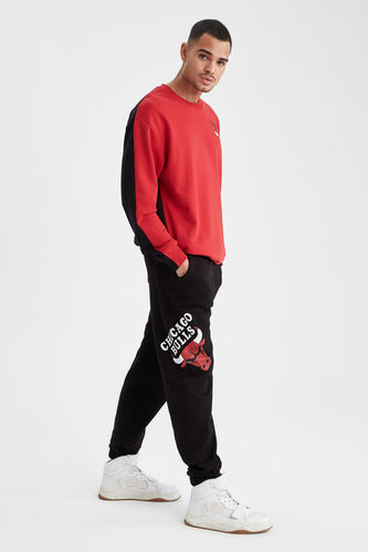 NBA Licensed Unisex Oversize Fit Jogger Trousers