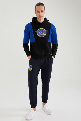 Ліцензійні спортивні штани-джоггери приталеного крою слім-фіт «NBA»