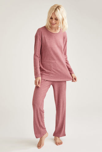Relax Fit Long Sleeve Pyjamas Set