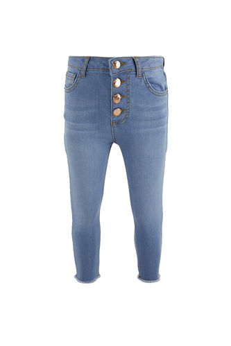 Jean coupe skinny fille
