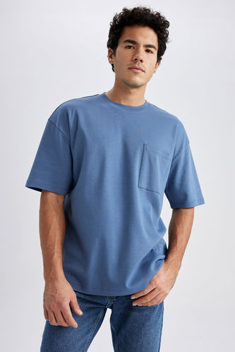 Oversize Fit Crew Neck Cotton Premium T-Shirt