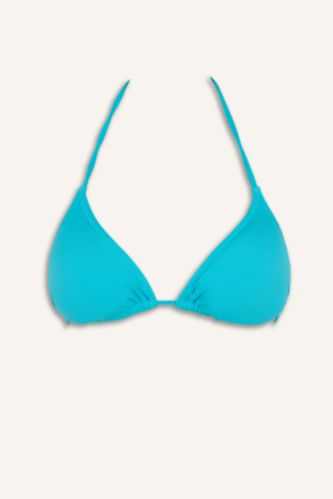 Women Turquoise Bikini Top