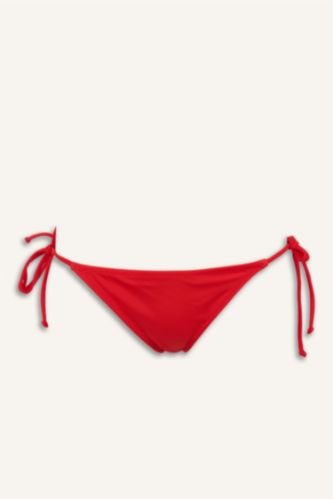 Kadın Kırmızı Regular Fit Bikini Altı