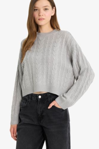 Coool Regular Fit Bisiklet Yaka Triko Kazak